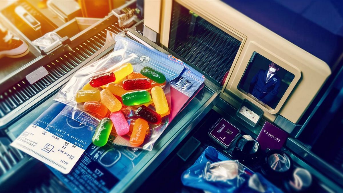 Can I Bring Gummy Candy on a Plane?